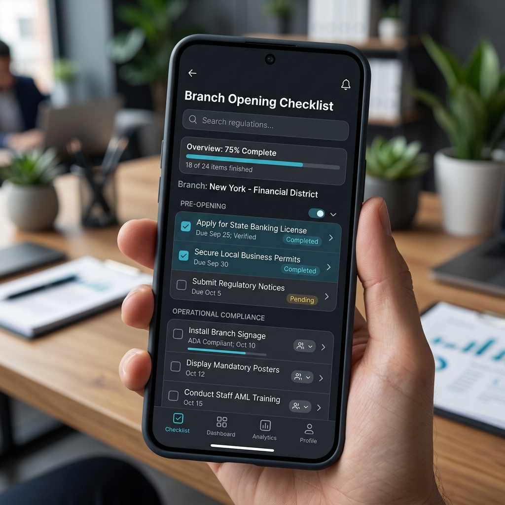 Branch Opening & Closing Compliance