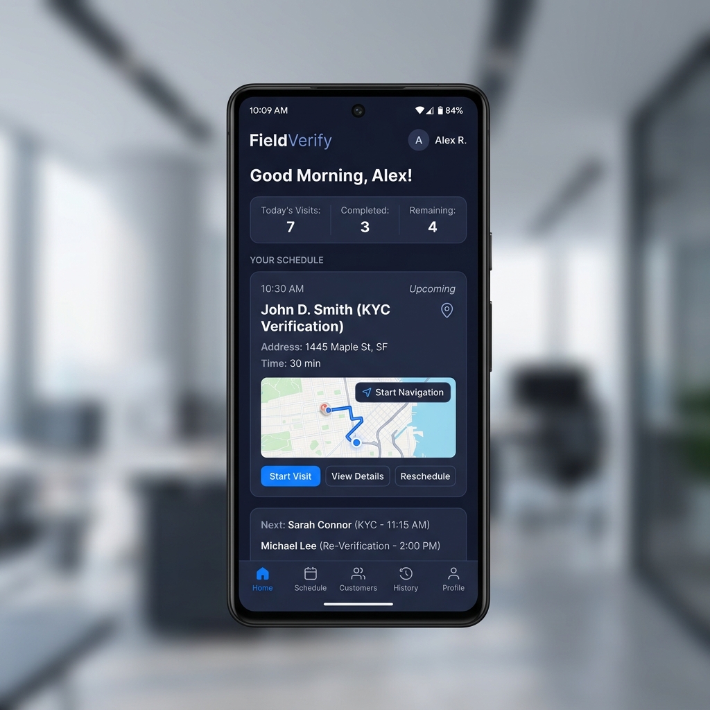 Field Agent Activity & KYC Verification