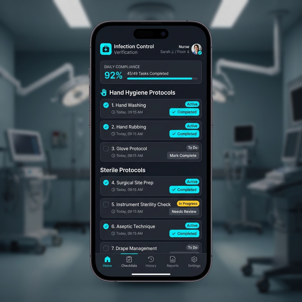 Infection Control Verification
