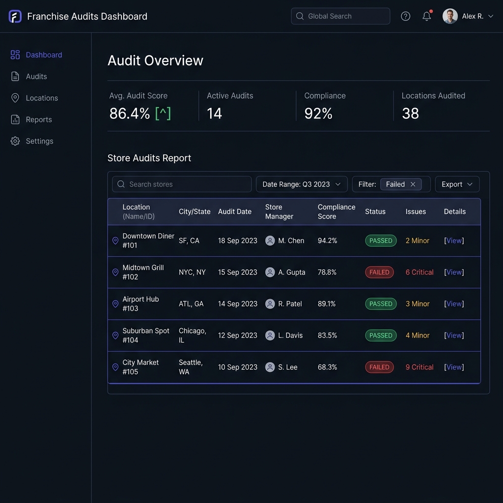 Franchise Audits